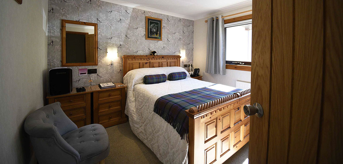 Bed and Breakfast accommodation in Sconser with en suite bedrooms with double rooms