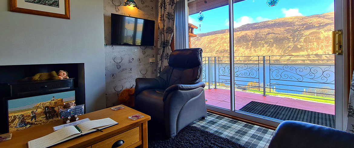 Enjoy sea views at our bed and breakfast accommodation in Sconser