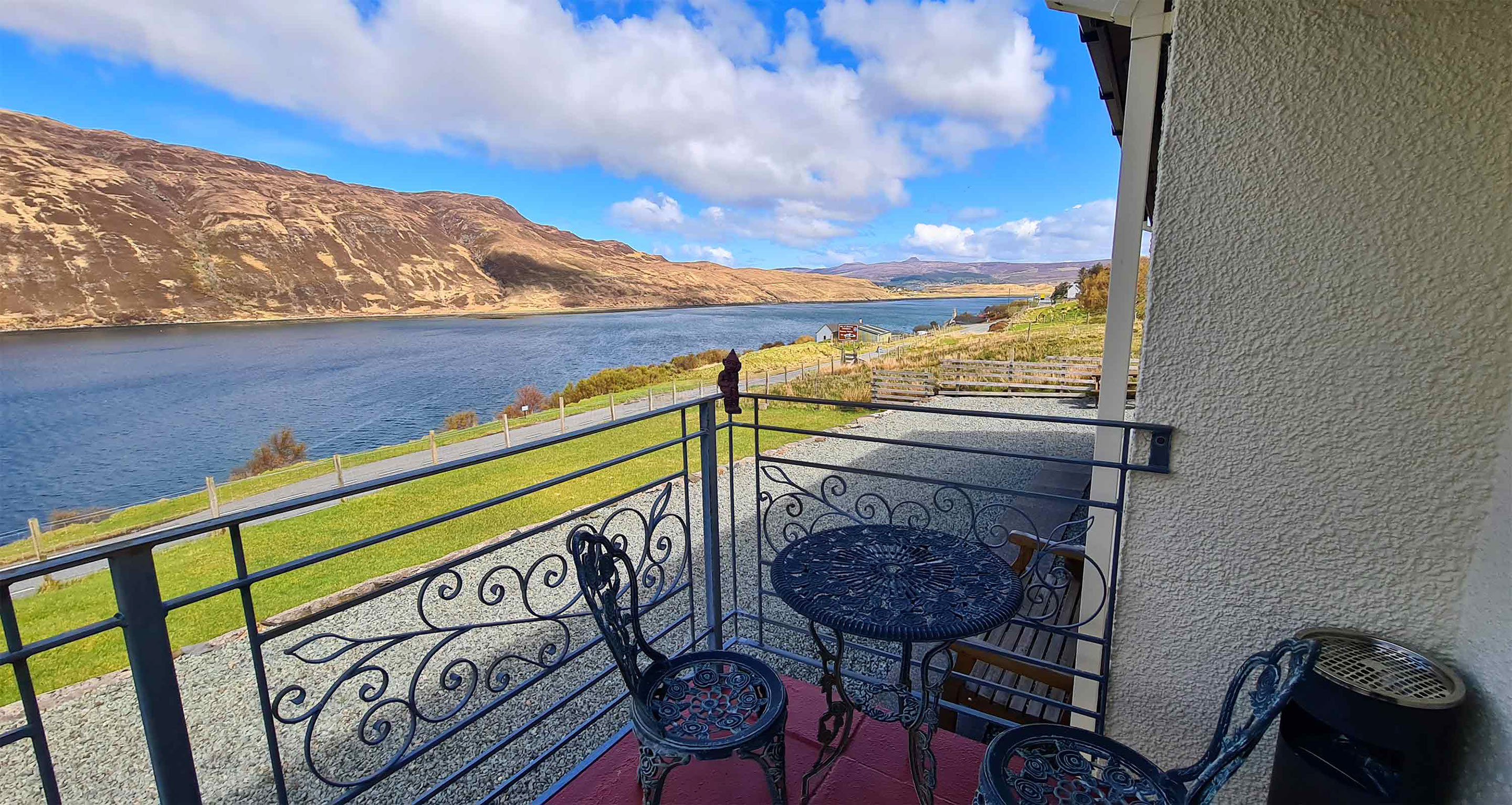 Taransay House offers great food and drink including seafood in our spacious open plan restaurant